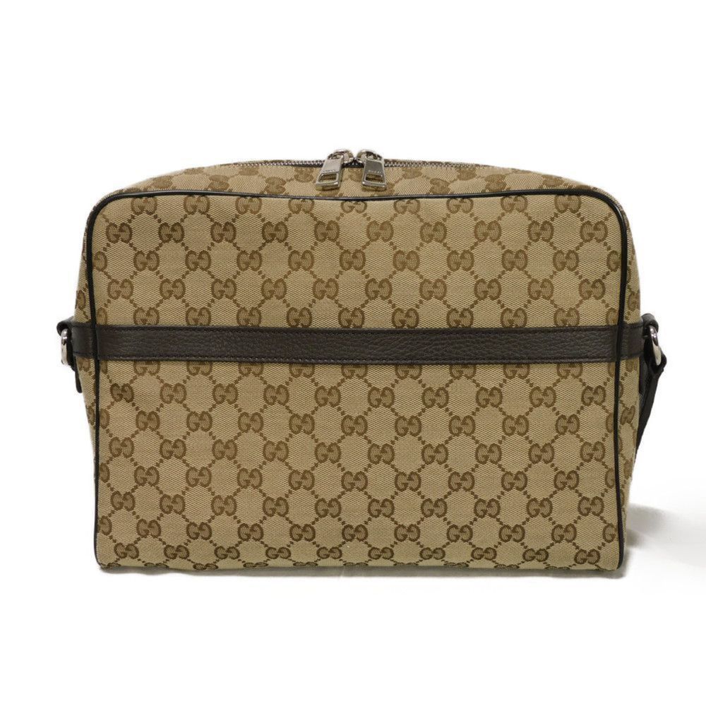 GUCCI Authentic Cream Canvas Shoulder Bag - Picture 4 of 16